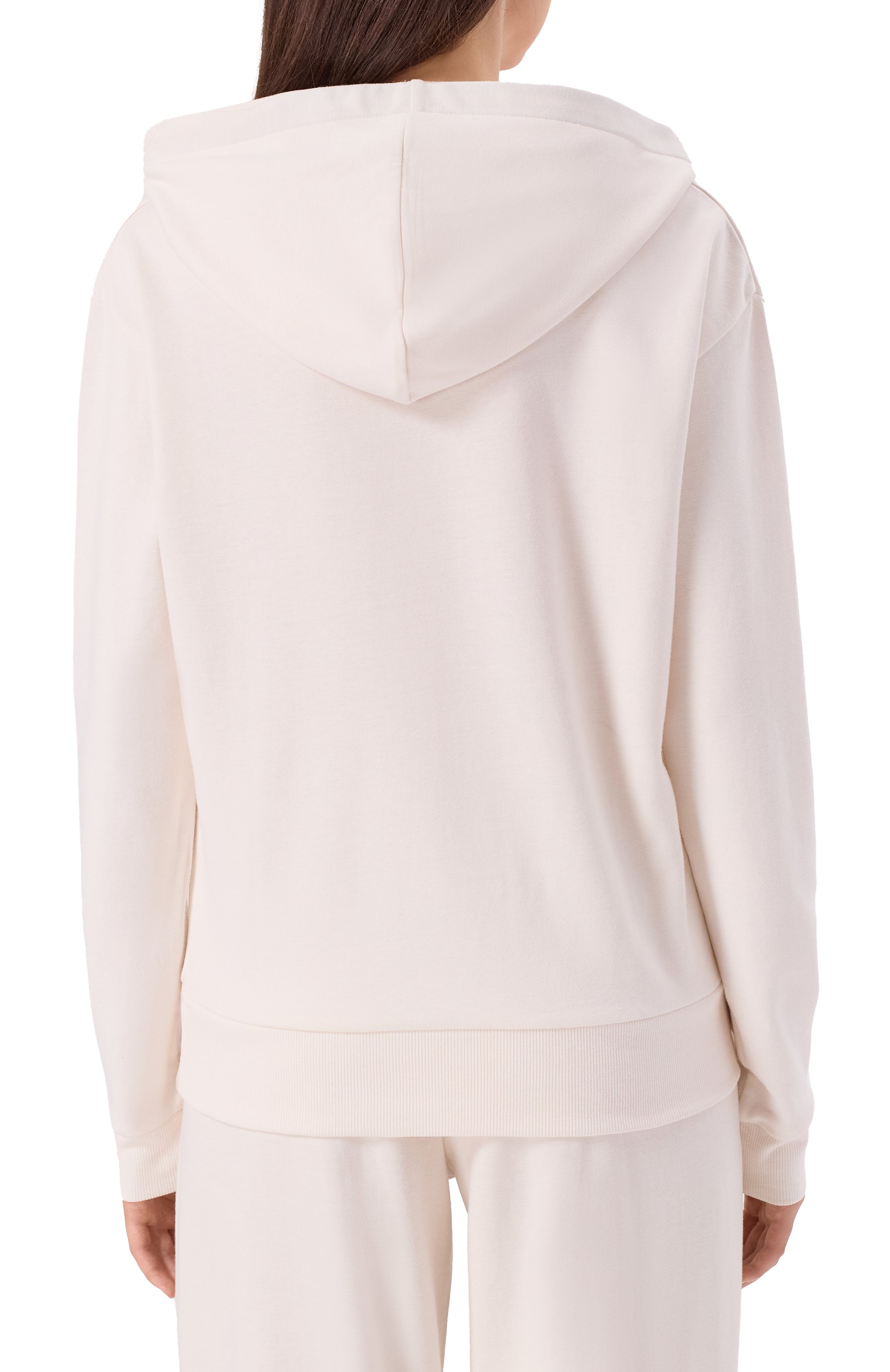 Худи из хлопка и лиоцелла BOSS кремового цвета по цене 13600 руб., арт. 50524760, фото 4 Худи из хлопка и лиоцелла BOSS, арт. 50524760, фото 4