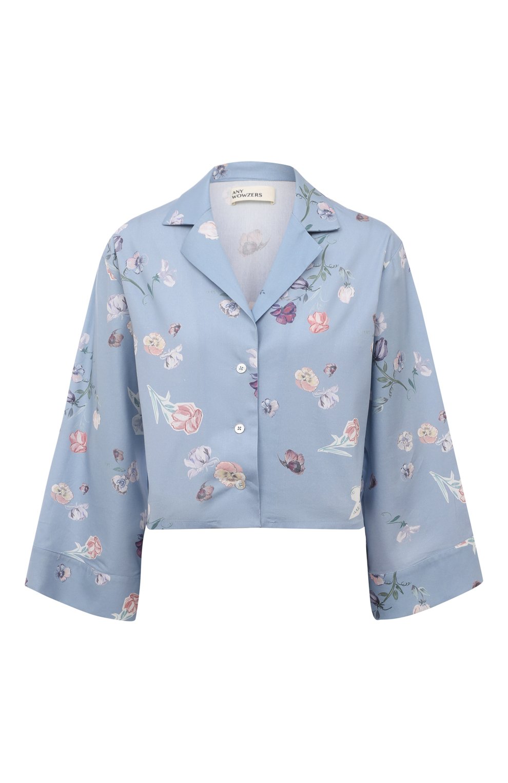 Рубашка из шелка и хлопка ANY WOWZERS, арт. RITZ01T-WFLBB, фото 1