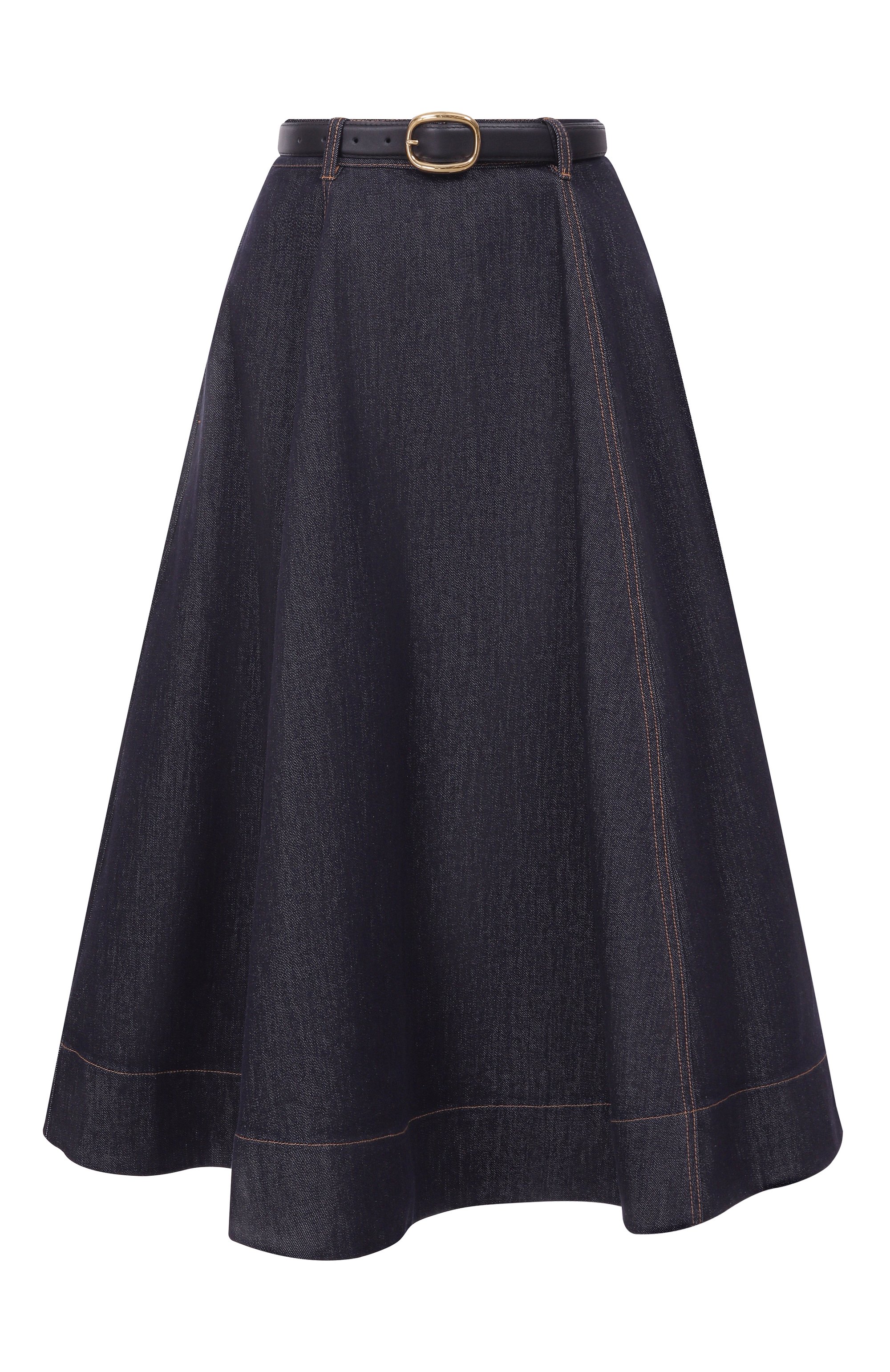 Джинсовая юбка SELF-PORTRAIT, арт. RS26828MSKBL, фото 1