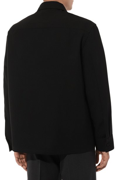 Шерстяная куртка-рубашка JIL SANDER, арт. J22DL0249/J40002, фото 4