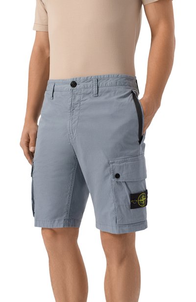 Хлопковые шорты STONE ISLAND, арт. L1S15L100019/S0A10, фото 3