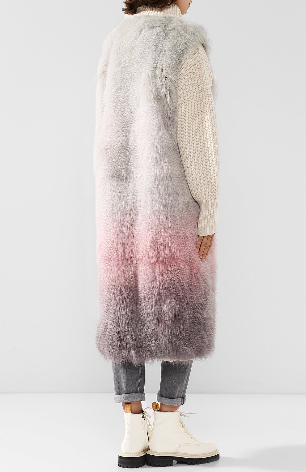 Жилет из меха песца MATE OFFICIAL, арт. 84HF210A-8992091, фото 4