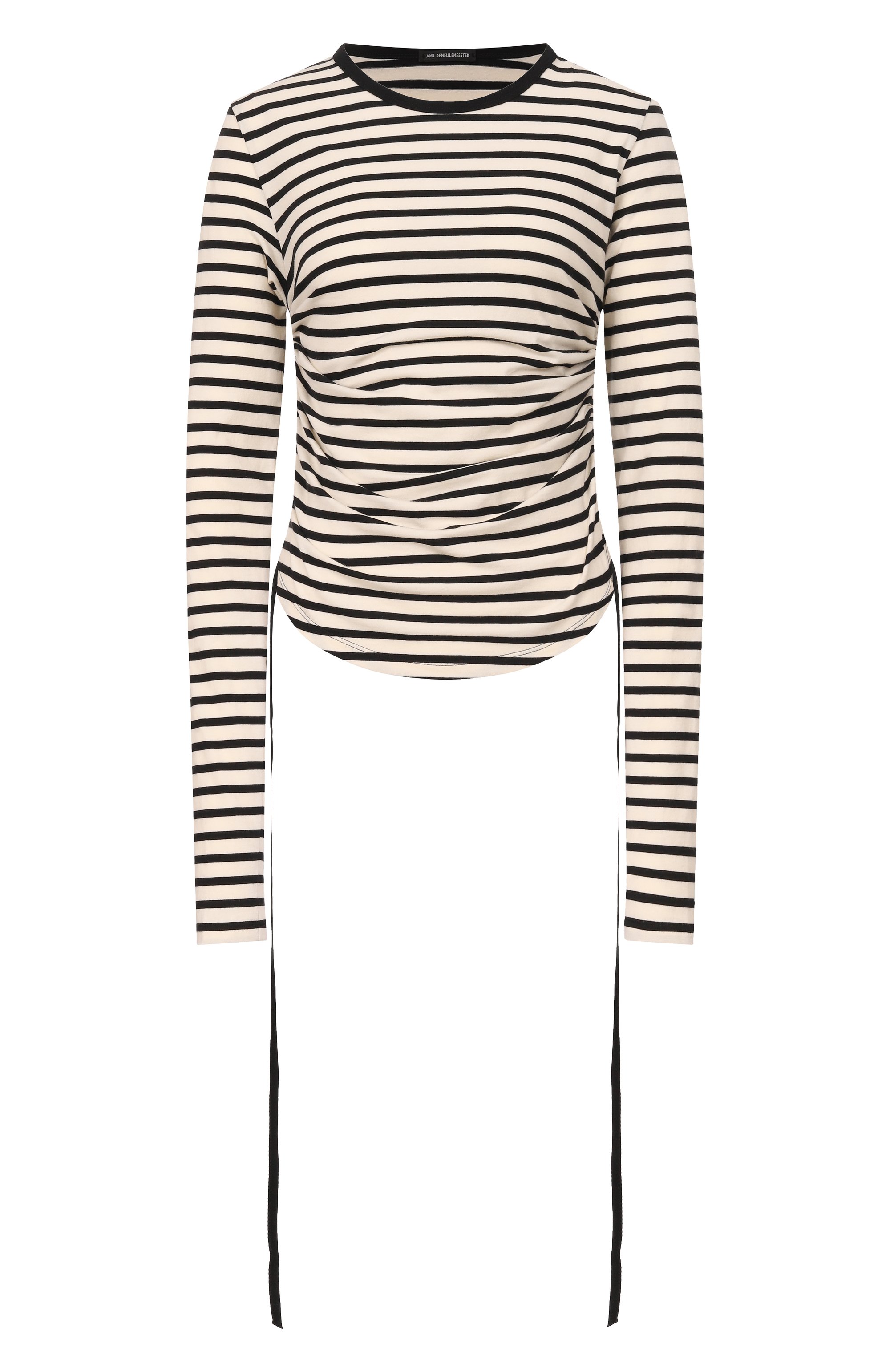 Хлопковый лонгслив ANN DEMEULEMEESTER, арт. B0012327/FA717, фото 1