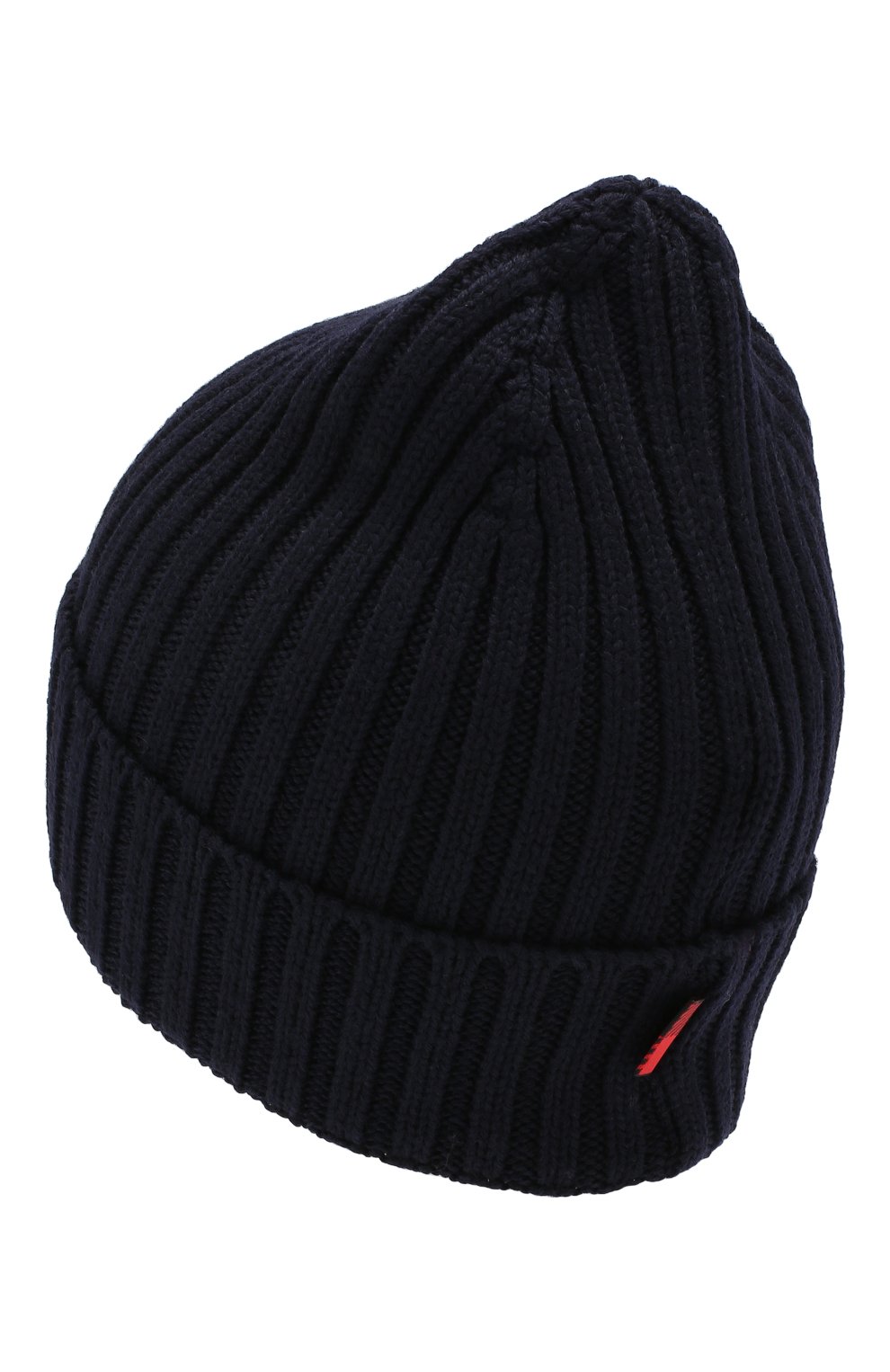 Шерстяная шапка WOOLRICH темно-синего цвета по цене 5445 руб., арт. W0ACC1648/UF0096, фото 2 Шерстяная шапка WOOLRICH, арт. W0ACC1648/UF0096, фото 2