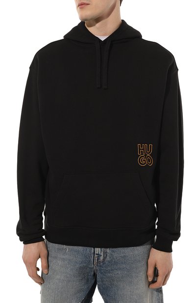 Хлопковое худи HUGO, арт. 50482847, фото 3