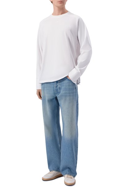 Джинсы 1980 d-eeper DIESEL голубого цвета по цене 21650 руб., арт. A15795/0BEBF, фото 2 Джинсы 1980 d-eeper DIESEL, арт. A15795/0BEBF, фото 2