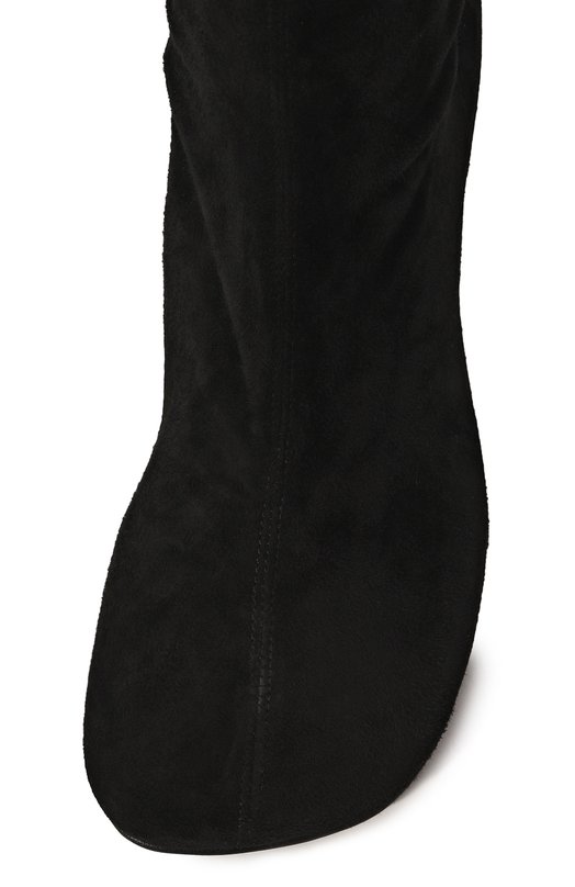 Замшевые ботильоны Dries Van Noten WW232-358/135 Чёрный  WW232-358/135 Фото 6