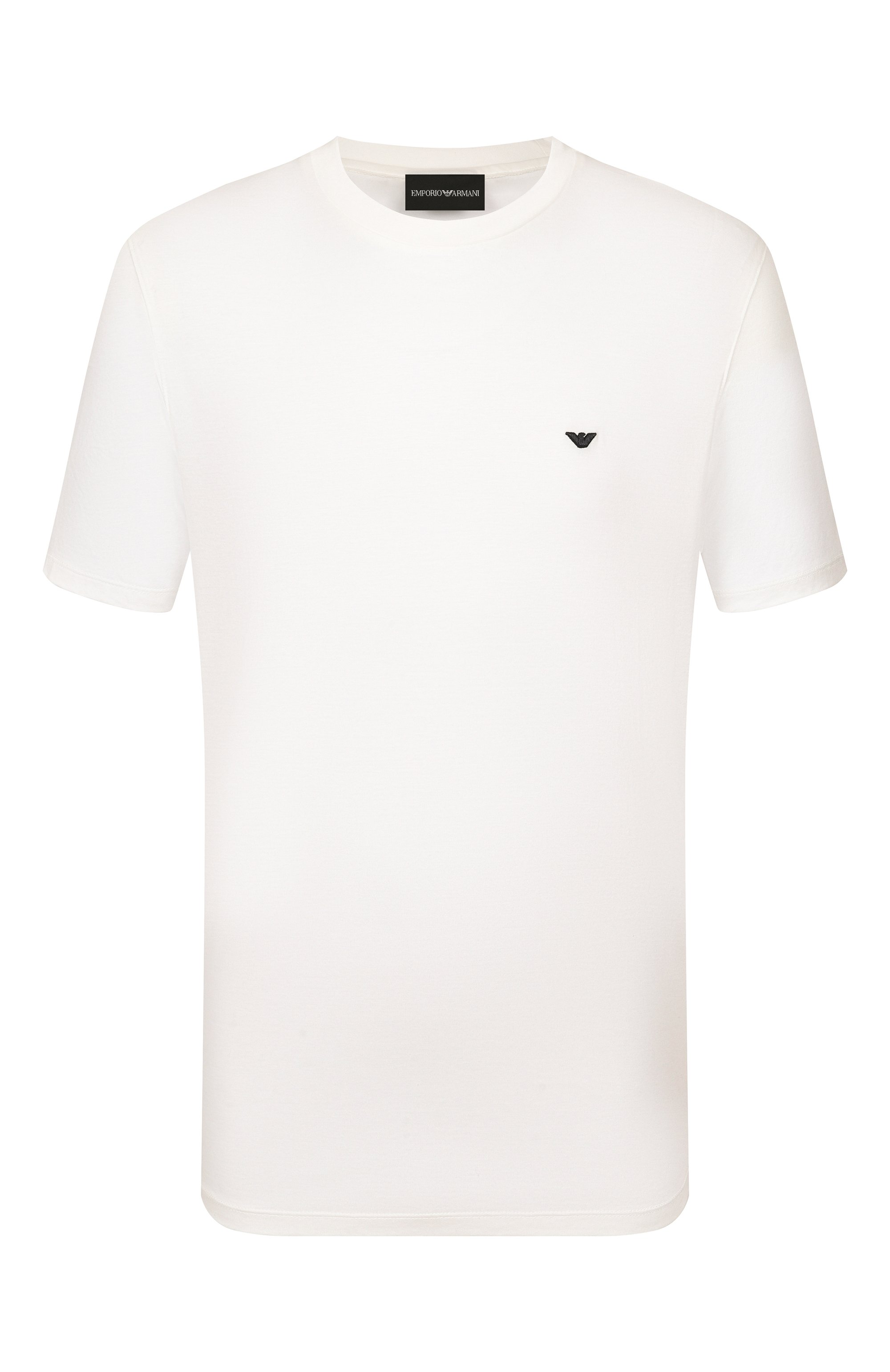 Футболка из лиоцелла и хлопка EMPORIO ARMANI, арт. EM004592/AF13747, фото 1