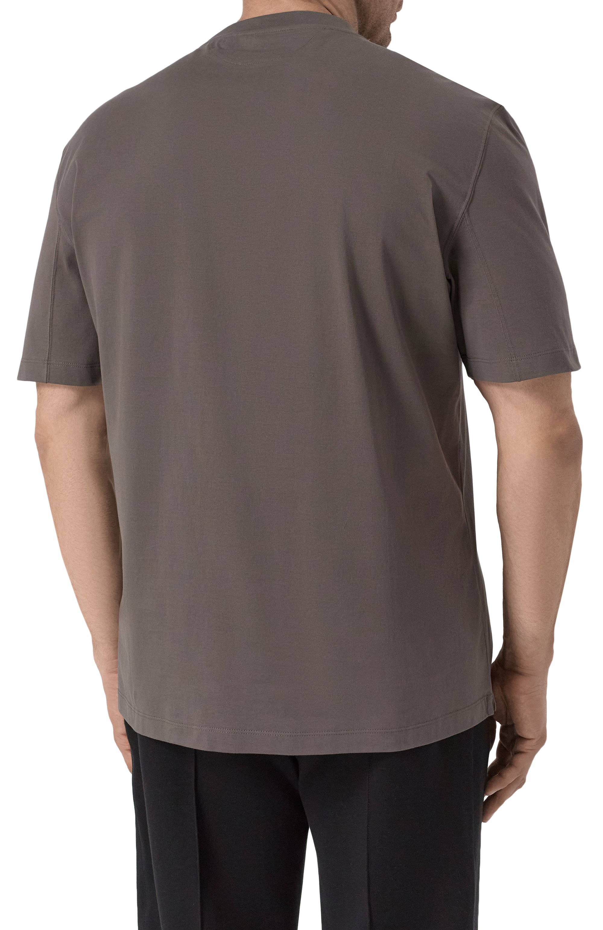 Хлопковая футболка BRUNELLO CUCINELLI, арт. M0B138440, фото 4