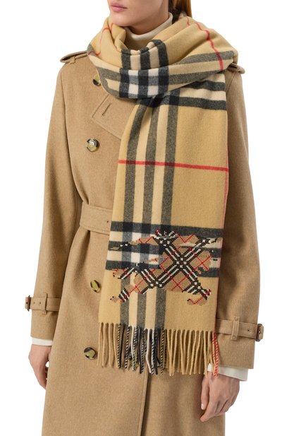 Женский кашемировый шарф BURBERRY, арт. 8117674