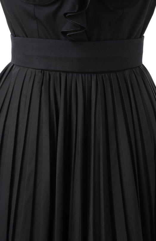Хлопковое платье Giambattista Valli 25SSPVTE5161-40P0P Чёрный  25SSPVTE5161-40P0P Фото 6