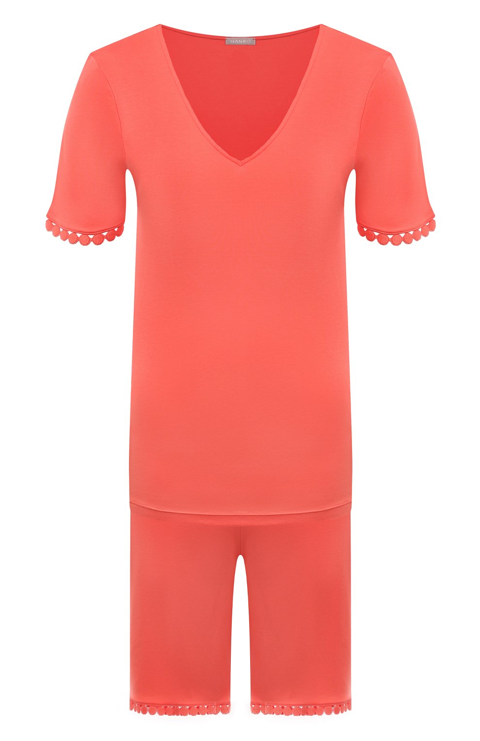 Хлопковая пижама HANRO, арт. 074935, фото 1