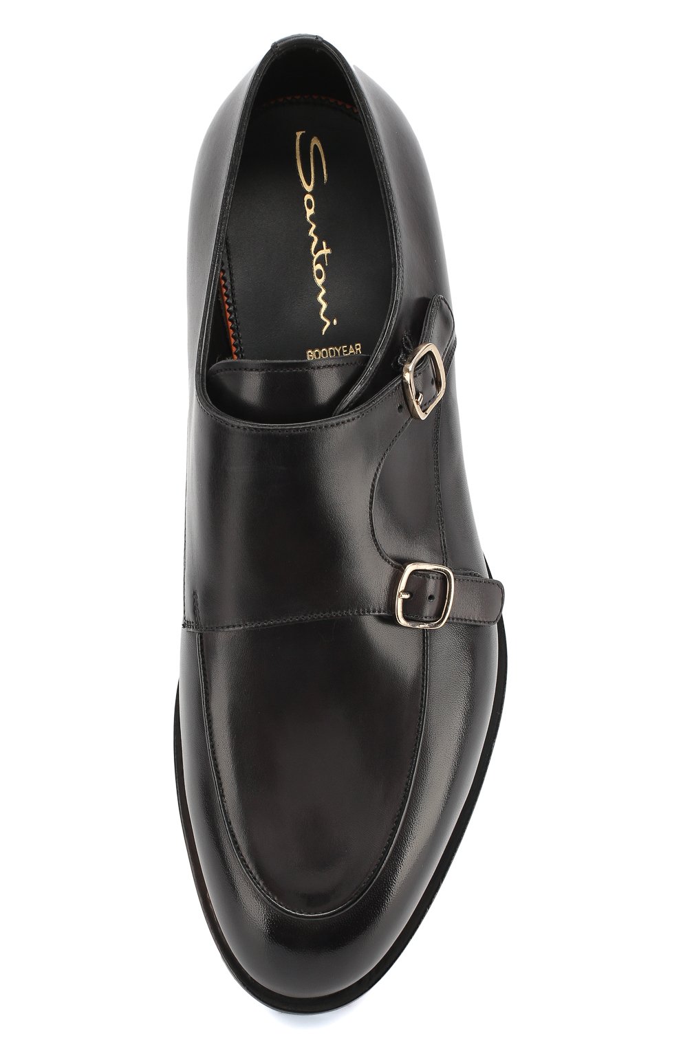 Кожаные монки SANTONI, арт. MCC016036MC3HVVDN42, фото 5