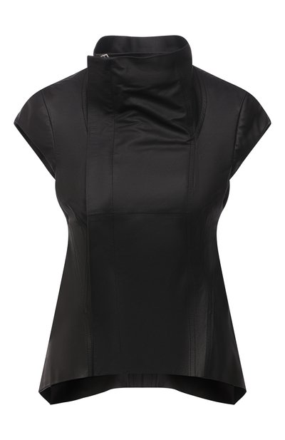 Женский кожаный жилет RICK OWENS, арт. RP21S3730/LP