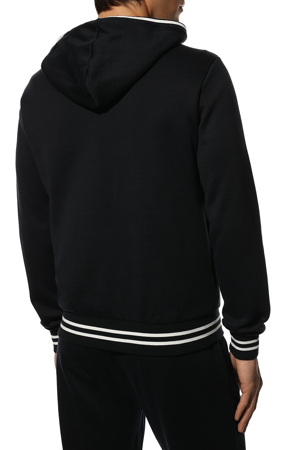 Хлопковое худи ELEVENTY PLATINUM, арт. E75FELE17 TES0E204, фото 4