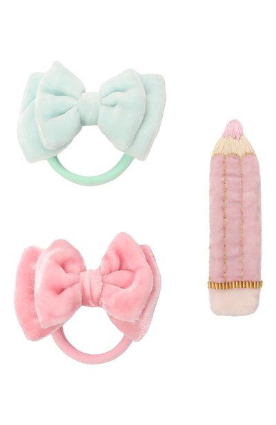 Комплект из двух резинок и заколки PINK.OLIVKA, арт. PO-70276, фото 1