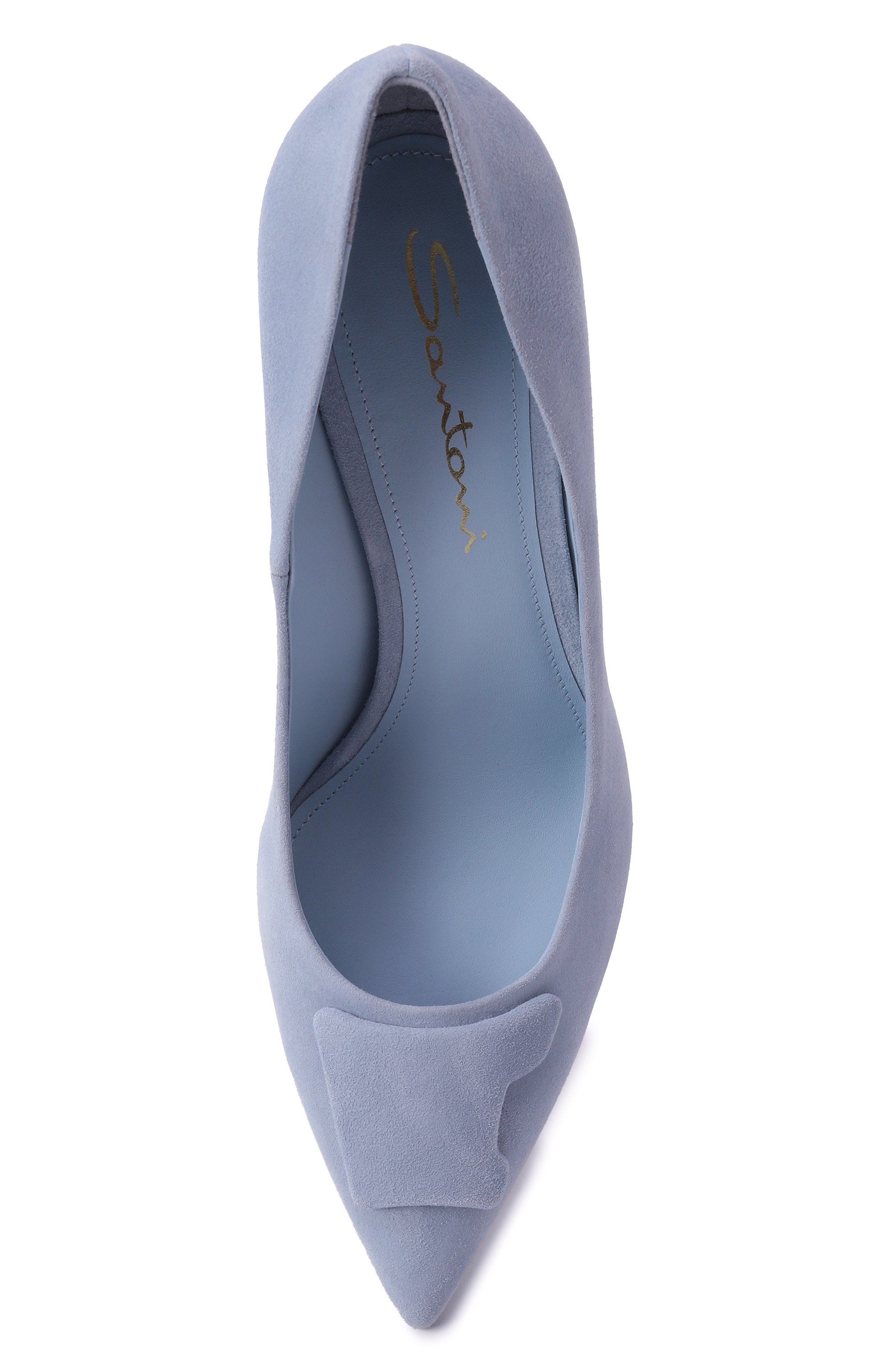 Замшевые туфли sibille SANTONI, арт. WDIG71207HI2TMGD, фото 6