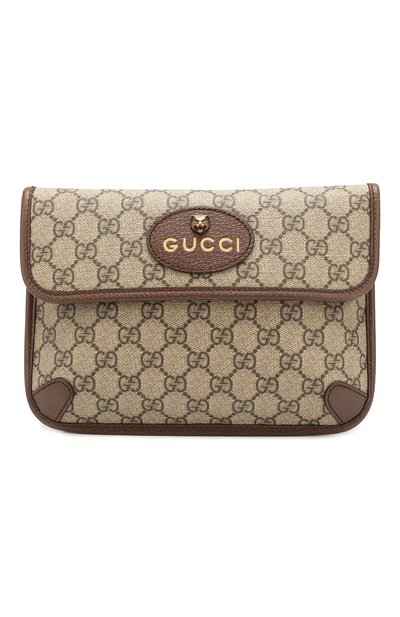 Текстильная поясная сумка gg supreme GUCCI, арт. 493930/9C2VT, фото 1