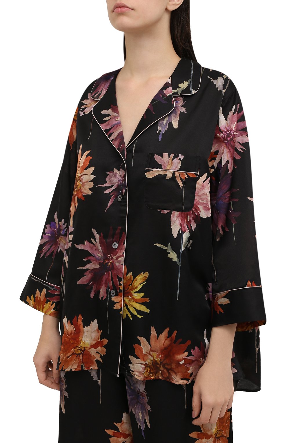 Пижама из хлопка и шелка ZIMMERLI, арт. 5147-39072, фото 2