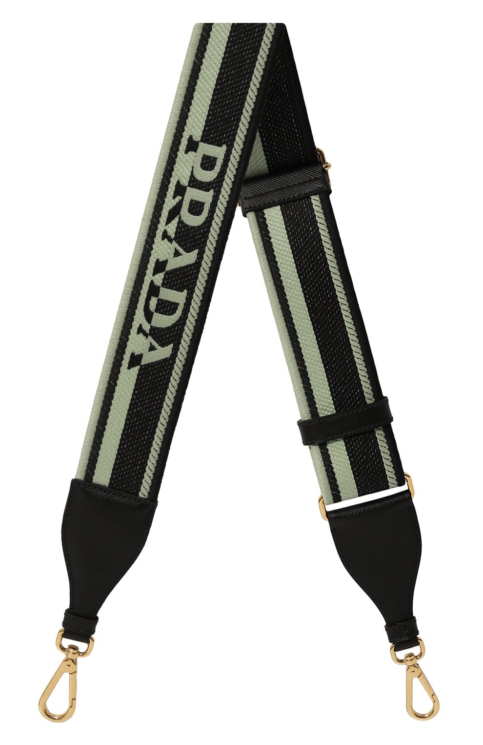 Ремень для сумки PRADA зеленого цвета по цене 82000 руб., арт. 1TY085-2D1O-F0FGP, фото 1 Ремень для сумки PRADA, арт. 1TY085-2D1O-F0FGP, фото 1