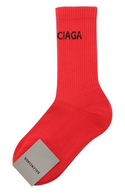Женские хлопковые носки BALENCIAGA, арт. 540615/372B4