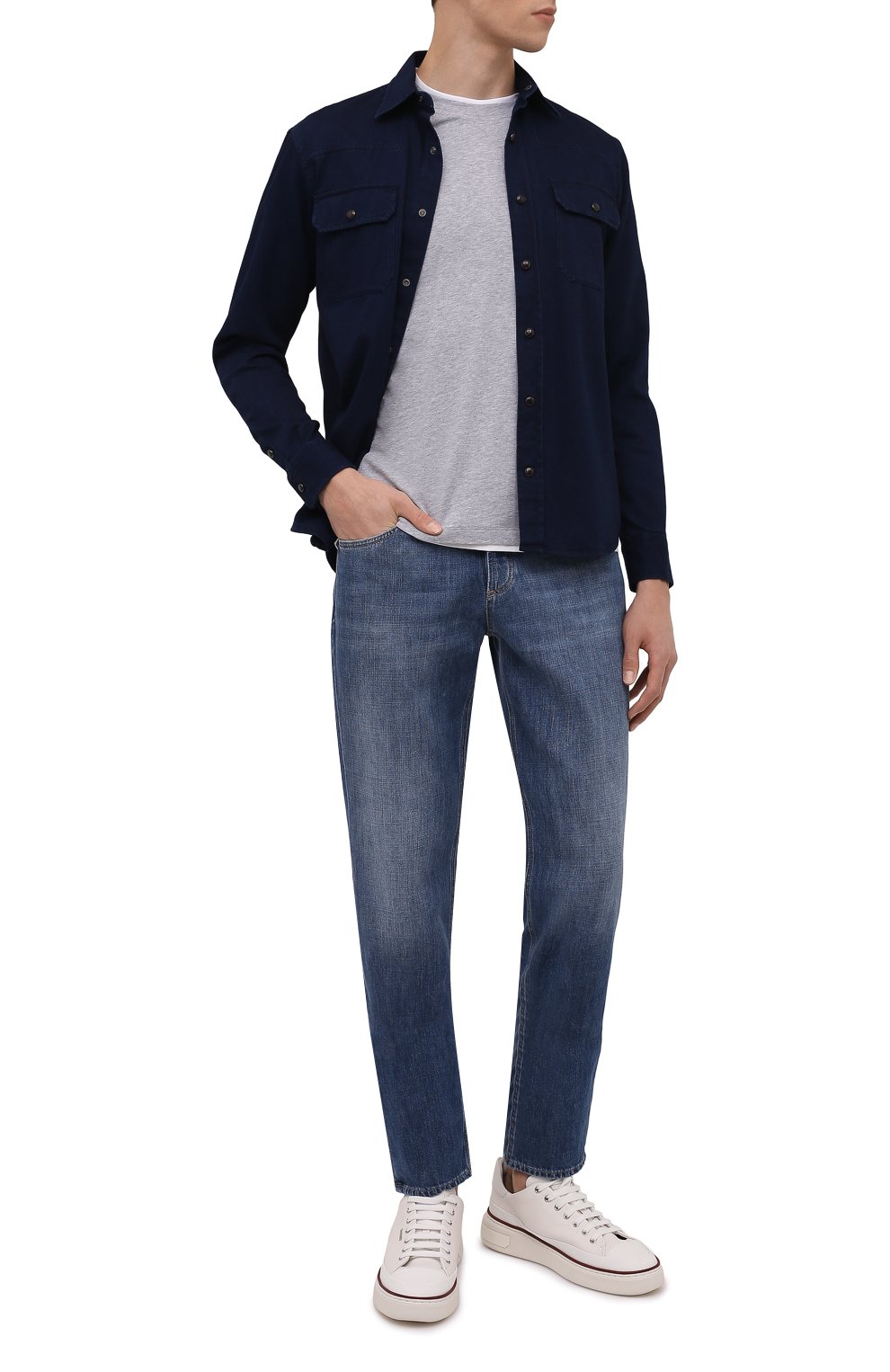 Джинсовая рубашка ZEGNA, арт. UZX25/STT3, фото 2