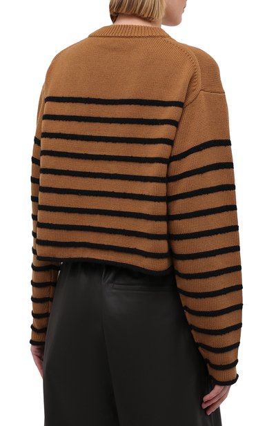 Хлопковый свитер PROENZA SCHOULER WHITE LABEL, арт. WL2127605-KC085, фото 4