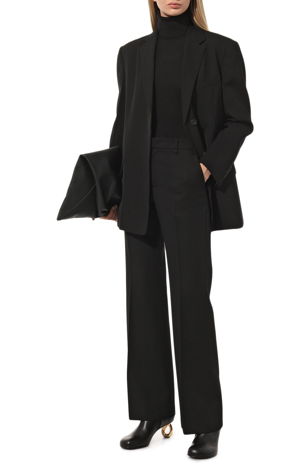 Кожаные ботильоны chain JW ANDERSON, арт. ANW39024A/16060, фото 2