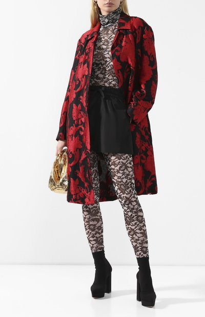 Пальто DRIES VAN NOTEN красного цвета по цене 181500 руб., арт. 201-30279-9364, фото 2 Пальто DRIES VAN NOTEN, арт. 201-30279-9364, фото 2