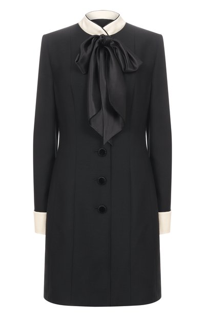 Женское платье из шерсти и шелка VALENTINO, арт. 7B0VAGH5/1CF