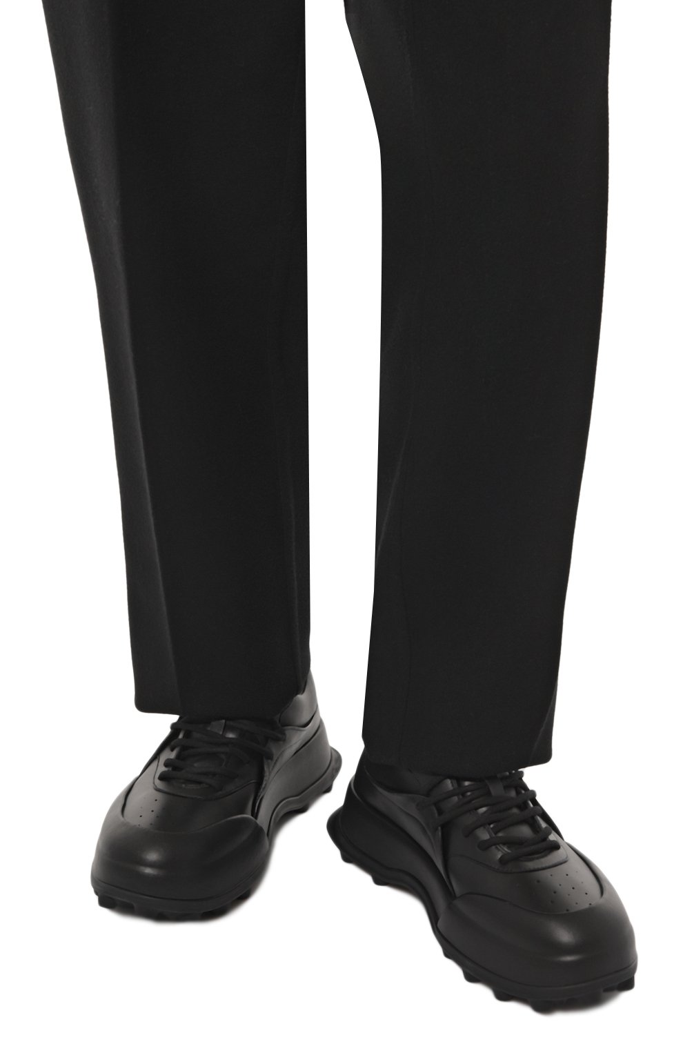 Кожаные кроссовки orb JIL SANDER, арт. J32WS0040/P6244, фото 3