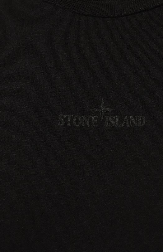 фото Хлопковая футболка stone island