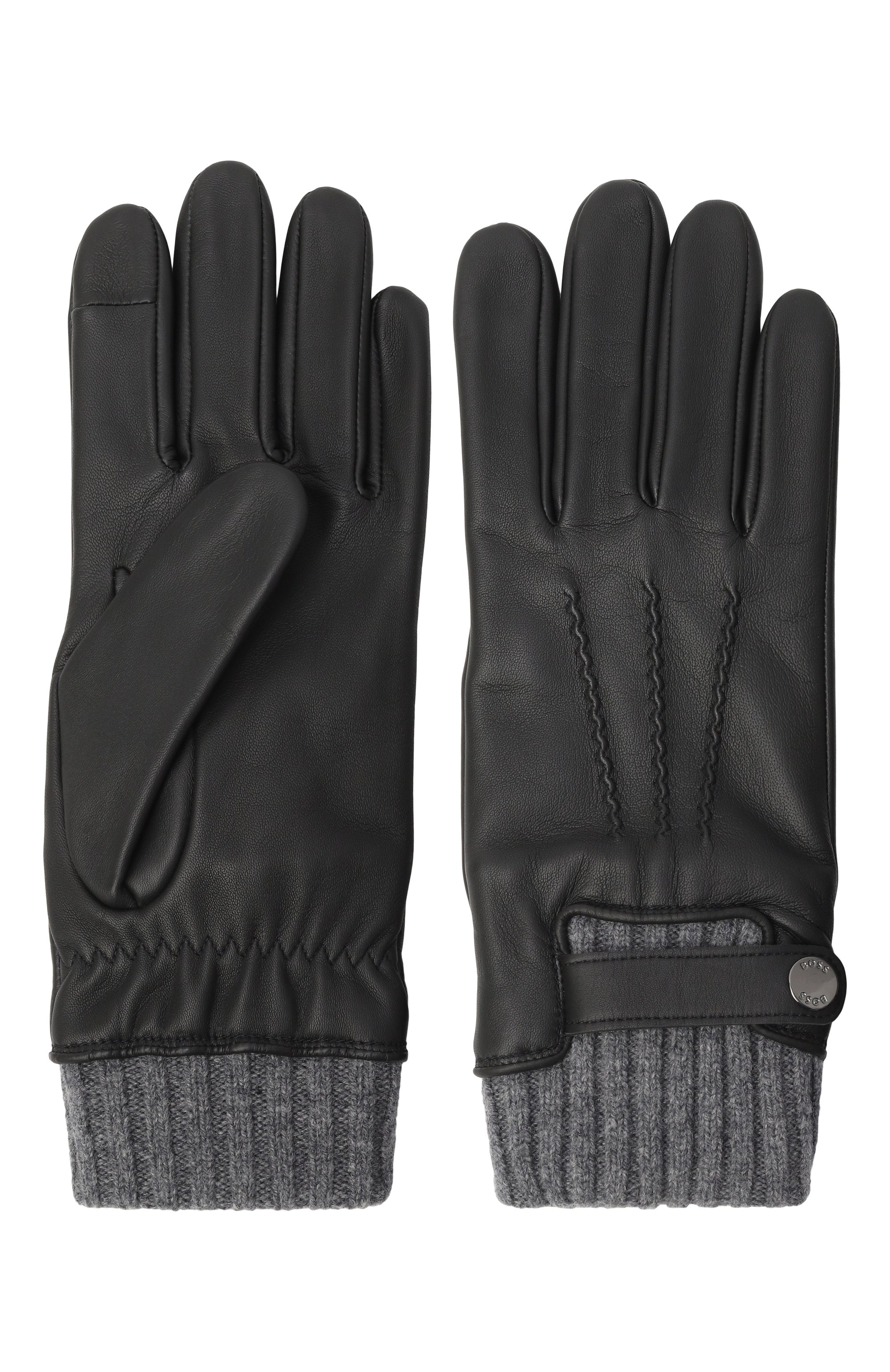 Кожаные перчатки BOSS, арт. 50548796, фото 2