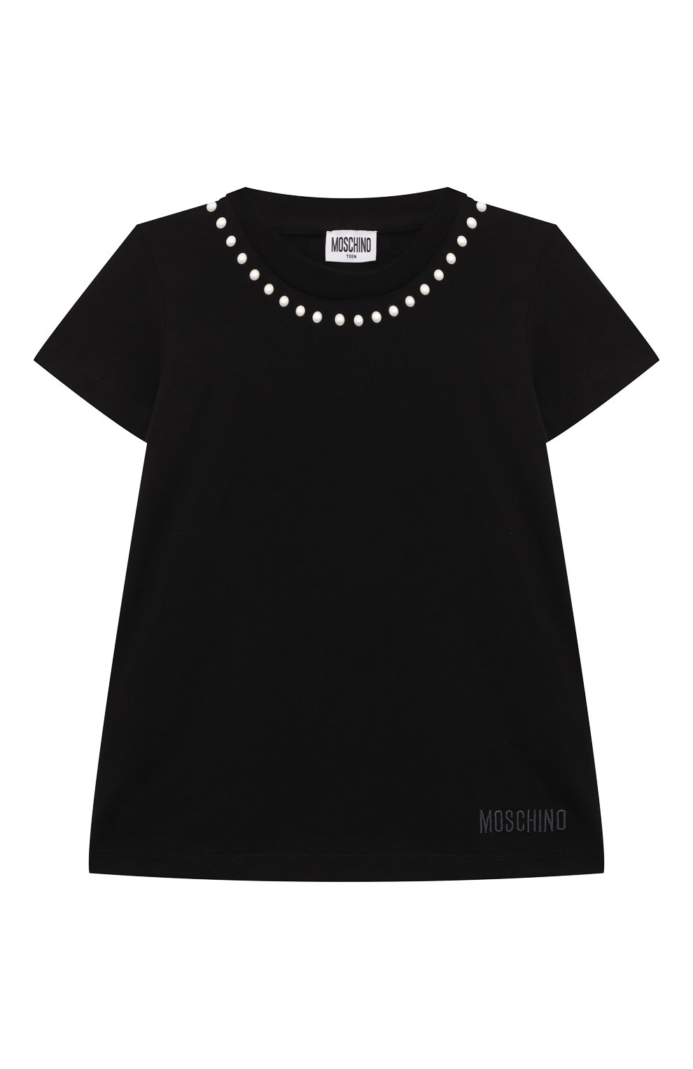 Хлопковая футболка MOSCHINO, арт. HDM06G/LAA10/4-8, фото 1