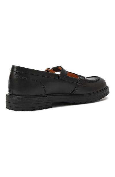 Кожаные лоферы RONDINELLA, арт. 12139-2A/G0MMA/34-36, фото 3