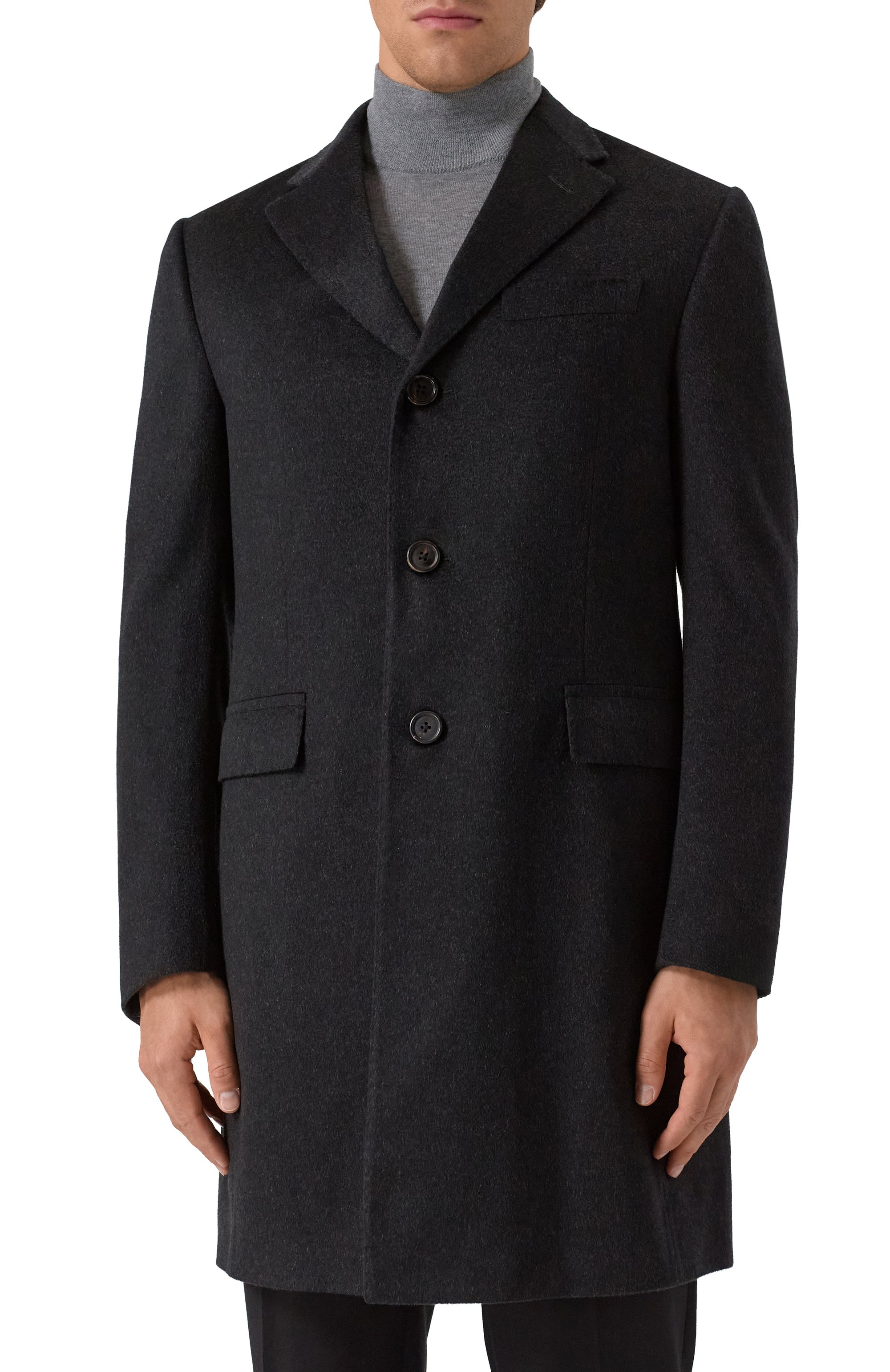 Кашемировое пальто CORNELIANI, арт. 261403-2612098, фото 3