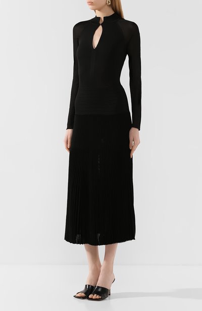 Платье из вискозы VICTORIA BECKHAM, арт. 1120KDR000561A, фото 3