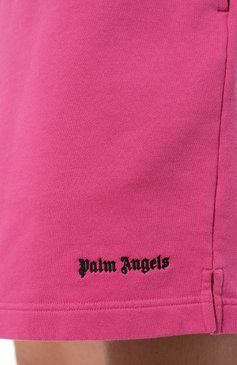 Хлопковые шорты PALM ANGELS, арт. PMCI015F23FLE0013210, фото 1