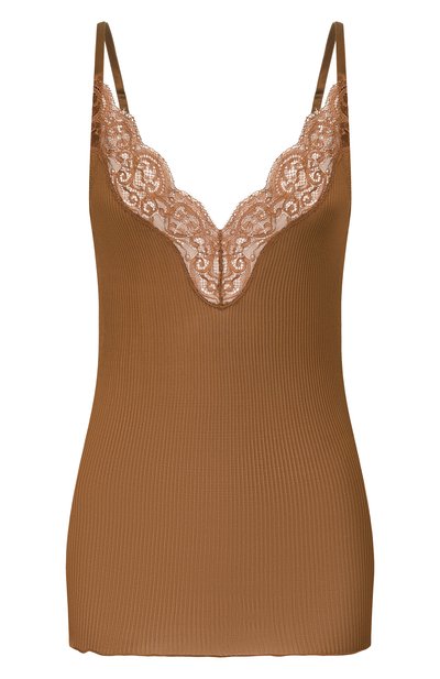 Женский шелковый топ SAINT LAURENT, арт. 796843/Y37SM