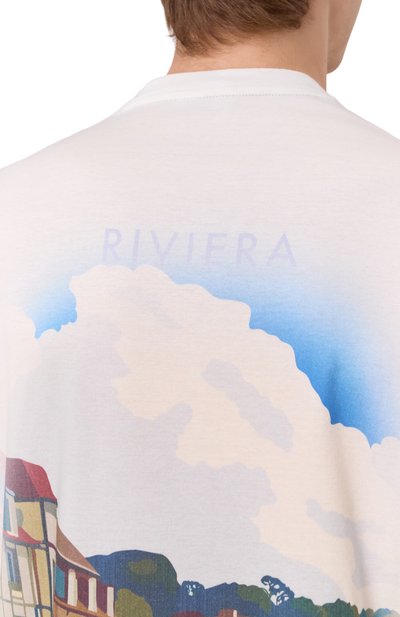 Футболка из хлопка и лиоцелла PAUL&SHARK, арт. 15311631, фото 5