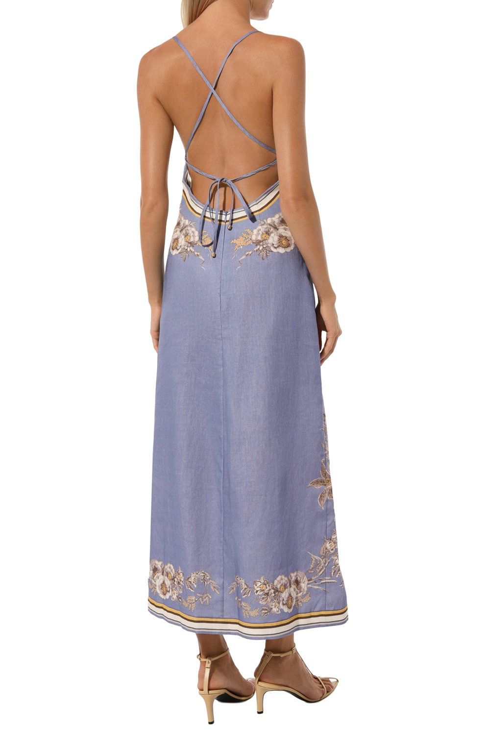 Льняное платье ZIMMERMANN, арт. 1026DSS242, фото 4