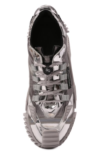 Кожаные кроссовки DOLCE & GABBANA, арт. D11021/A0228/37-39, фот о 4