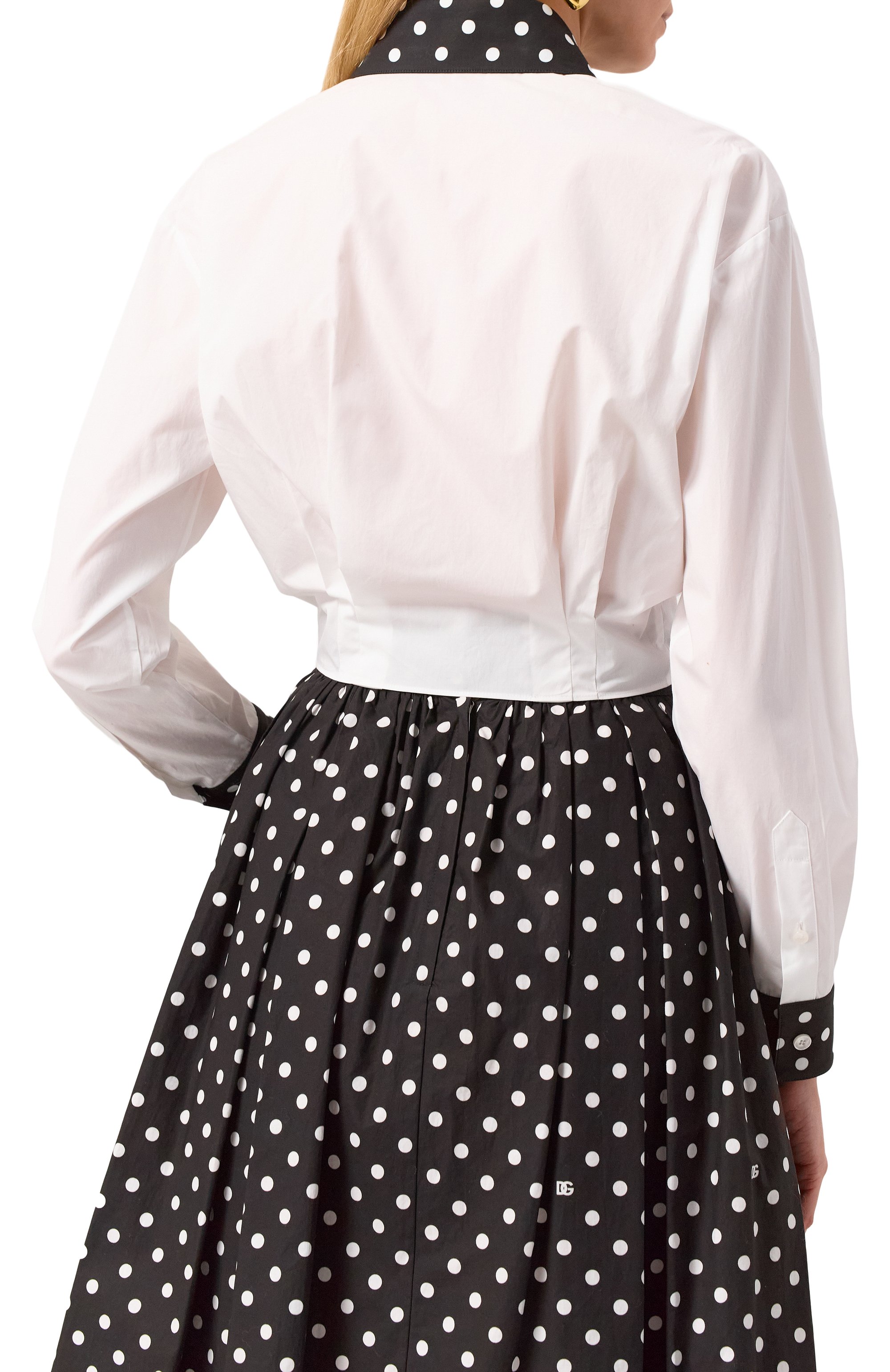 Хлопковая рубашка DOLCE & GABBANA, арт. F5P61T/GDCM0, фото 4