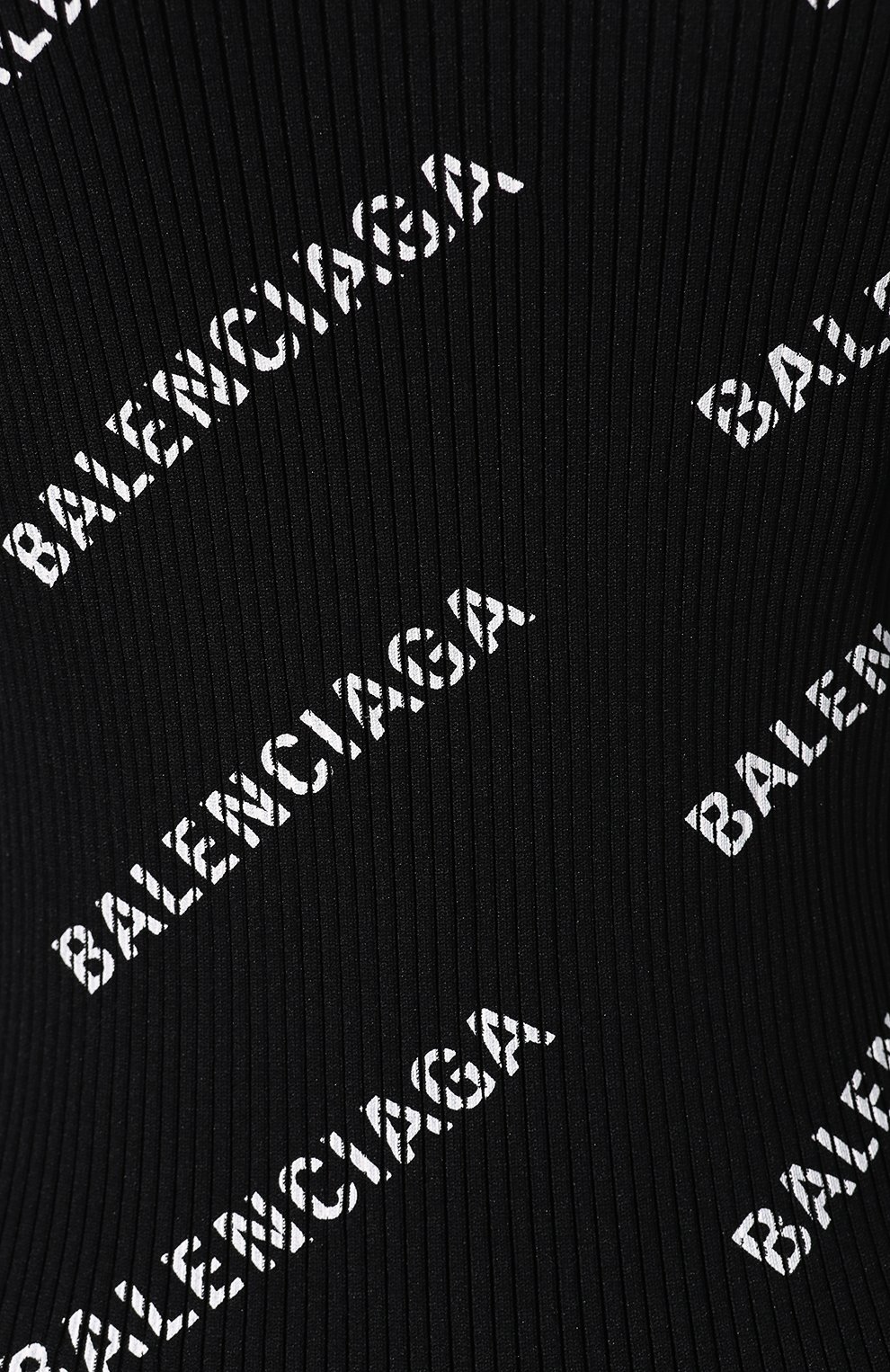 Пуловер с логотипом бренда BALENCIAGA черно-белого цвета по цене 99500 руб., арт. 555321/T6140, фото 5 Пуловер с логотипом бренда BALENCIAGA, арт. 555321/T6140, фото 5