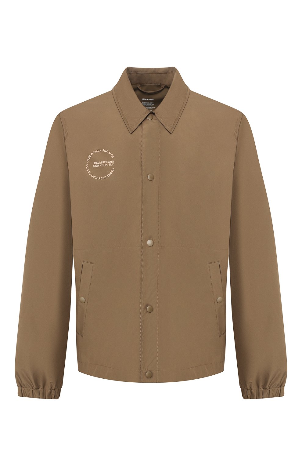 Куртка HELMUT LANG хаки цвета по цене 23450 руб., арт. J04HM104, фото 1 Куртка HELMUT LANG, арт. J04HM104, фото 1