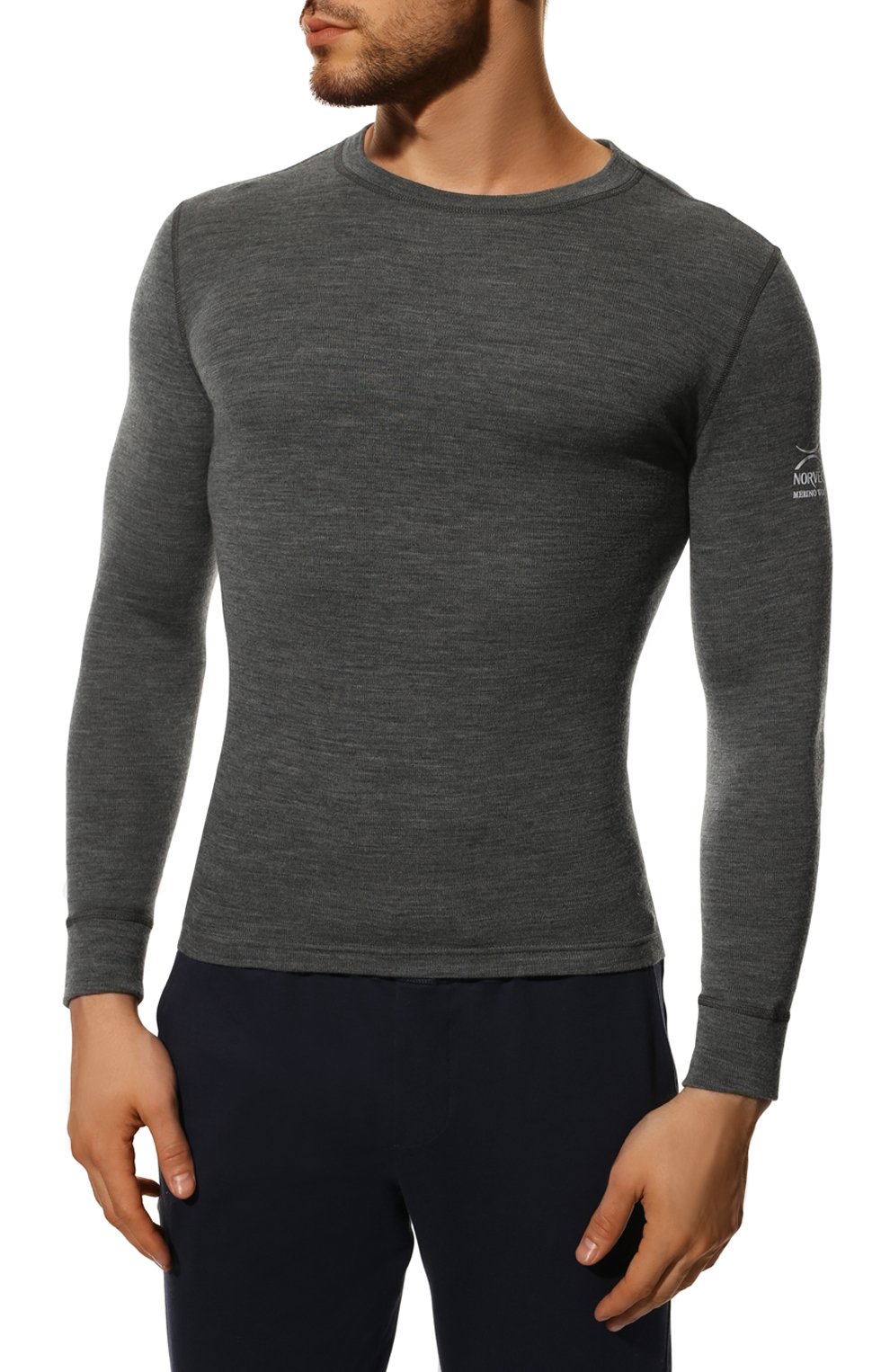 Шерстяной лонгслив NORVEG, арт. 14SM1RL, фото 3