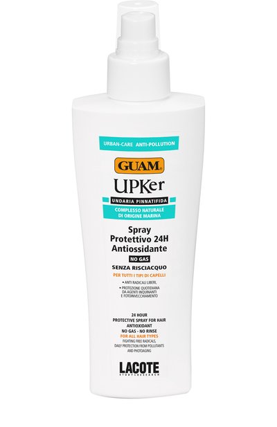 Защитный спрей для волос 24-часового действия upker (150ml) GUAM бесцветного цвета по цене 1860 руб., арт. 8025021161525, фото 1 Защитный спрей для волос 24-часового действия upker (150ml) GUAM, арт. 8025021161525, фото 1