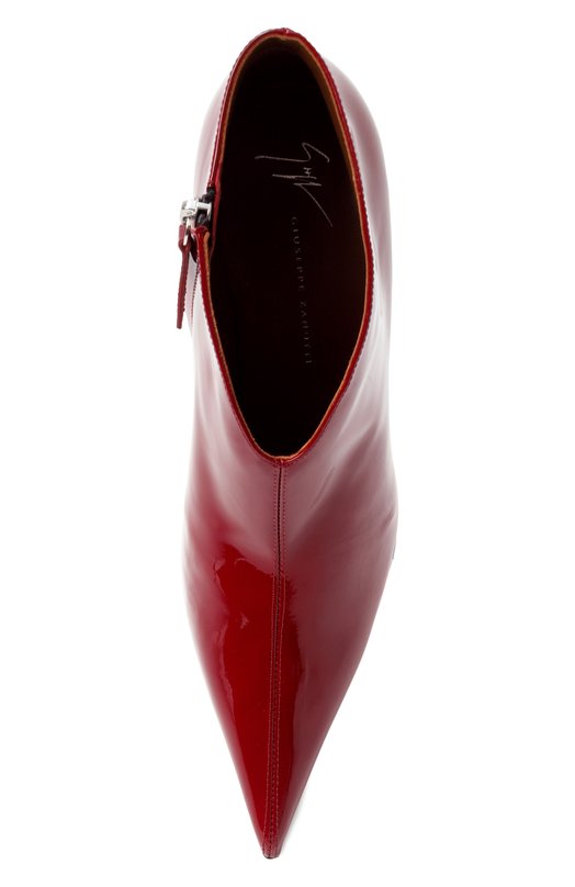 Кожаные ботильоны Cluedo 105 Giuseppe Zanotti Design I570005 Красный  I570005 Фото 6