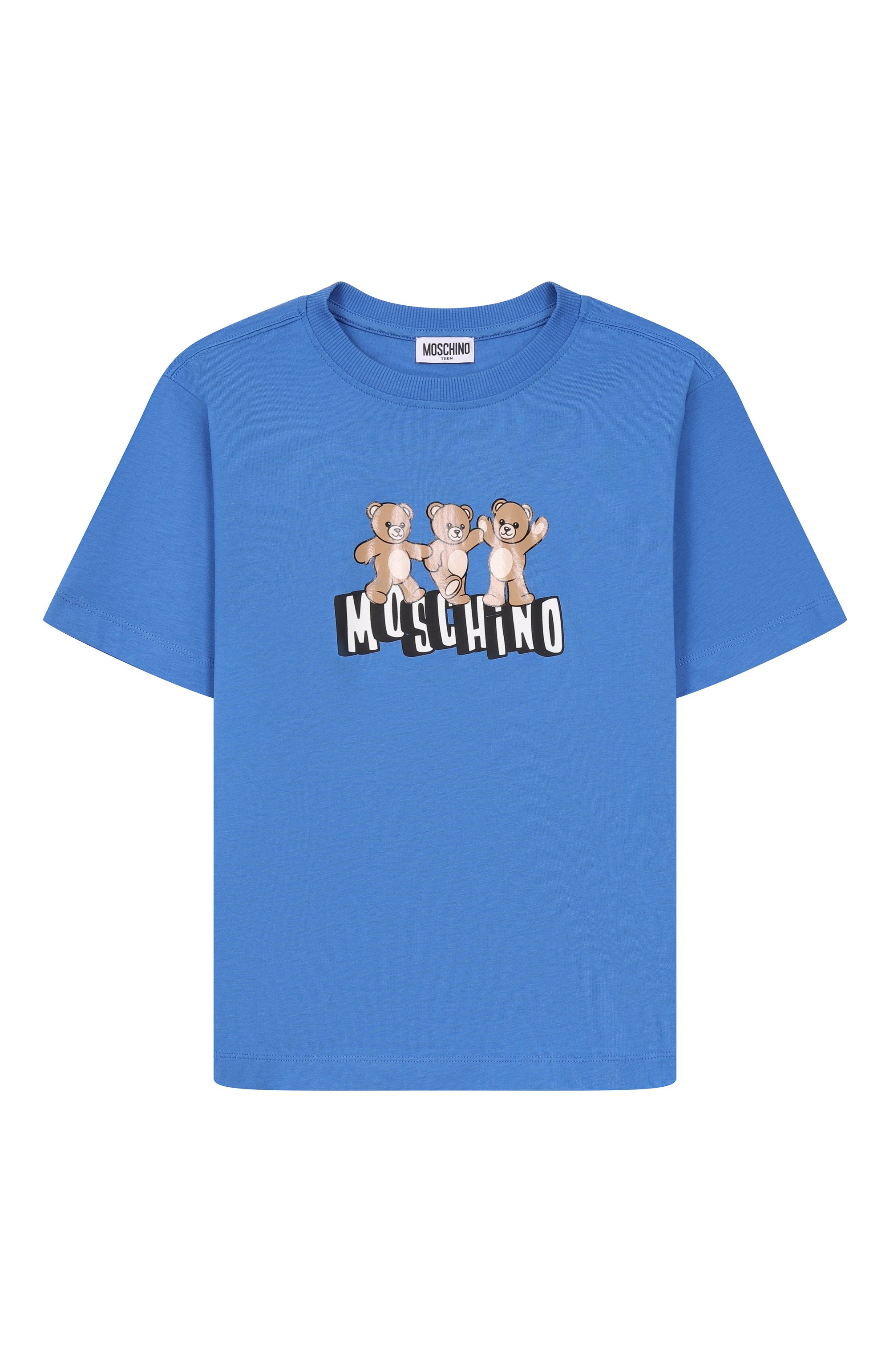 Хлопковая футболка MOSCHINO, арт. HUM05P/LAA23_001, фото 1