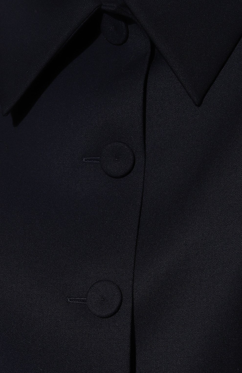 Шерстяной жакет ULYANA SERGEENKO темно-синего цвета по цене 220000 руб., арт. GCC004FW22P 2196т22, фото 5 Шерстяной жакет ULYANA SERGEENKO, арт. GCC004FW22P 2196т22, фото 5